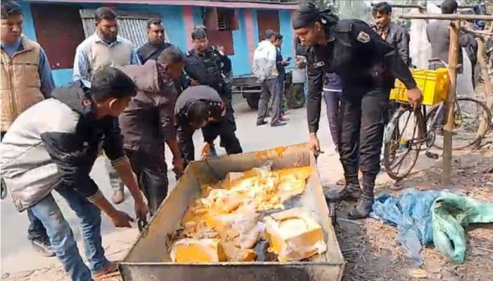 রাজশাহীর বাঘায় ভেজাল গুড় তৈরীর ৬টি কারখানার মালিককে জরিমানা