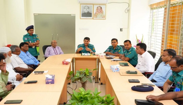 আরএমপিতে কমিউনিটি পুলিশিং এর সভা অনুষ্ঠিত