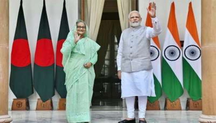 নরেন্দ্র মোদীকে শেখ হাসিনার অভিনন্দন